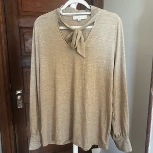 LOFT XL blouse with bow